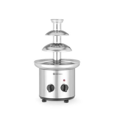 Čokoládová fontána 3 patra, HENDI, 230V/46W, ⌀215x(H)375mm | 274101